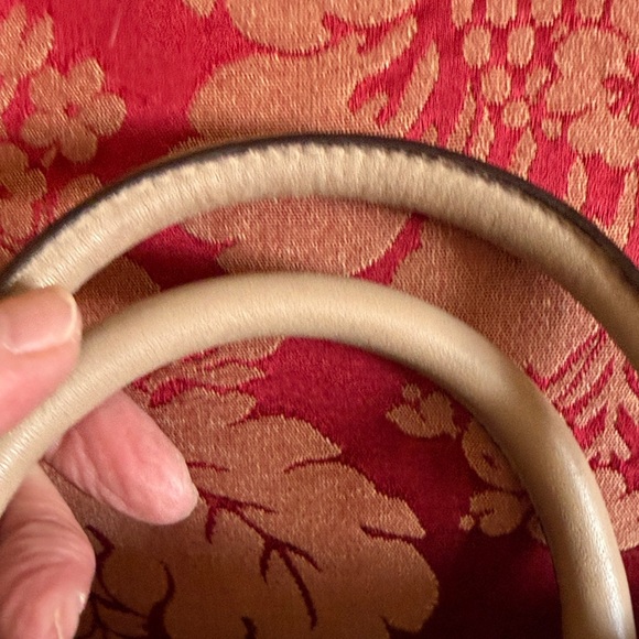 Coach Sky Blue and Cream Satchel - Picture 8 of 16